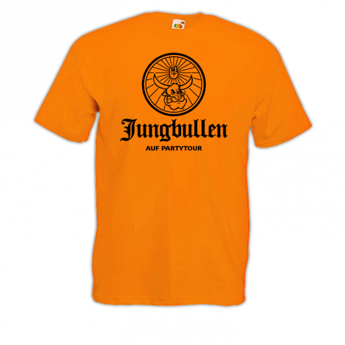 JGA Shirt Jungbulle orange