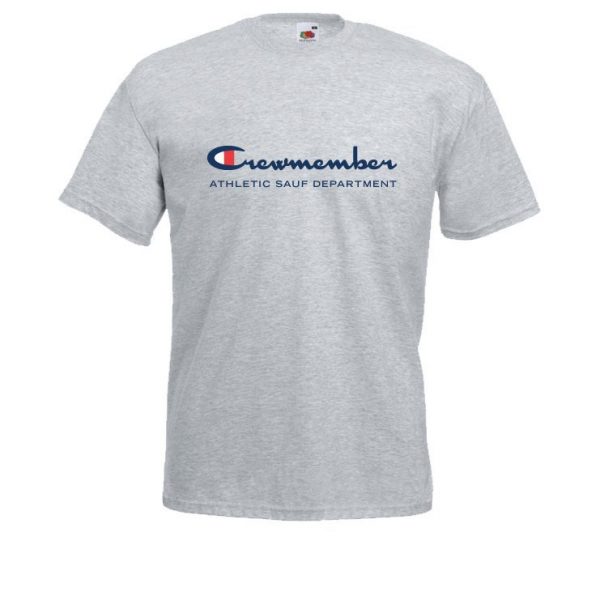 110_Crewmember_Athletic_Sauf_Department Letzter Tag Junggesellenabschied Shirt