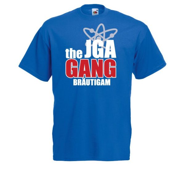 116_The_JGA_Gang_Braeutigam JGA Gang Junggesellenabschied Shirt Bräutigam