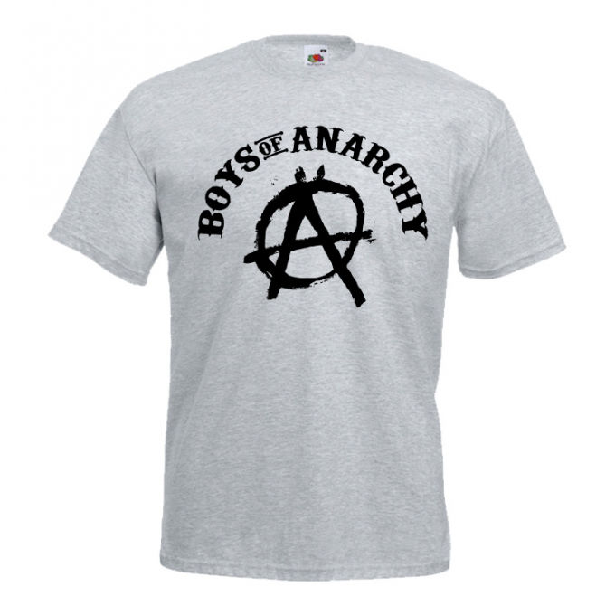 Boys of anarchy grau Junggesellenabschied Shirt