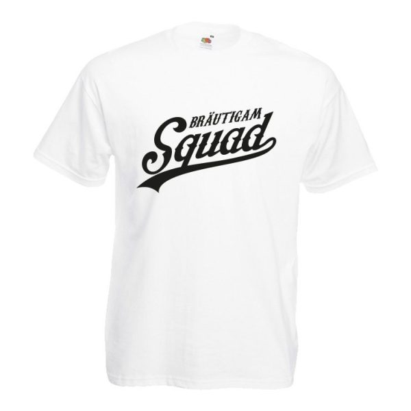 133_Braeutigam_Squad Bräutigan squad Junggesellenabschied Shirt
