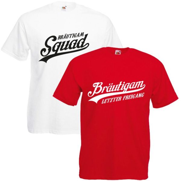 h133h134 Squad Bräutigam JGA Shirts