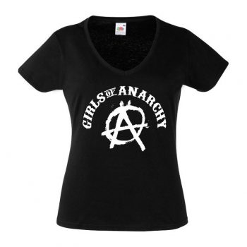 Junggesellinnenabschied shirt Girls of anarchy schwarz