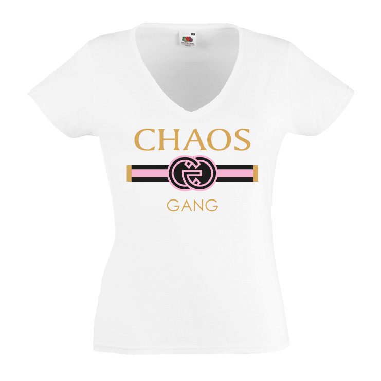 Junggesellinnenabschied shirt GG Chaos