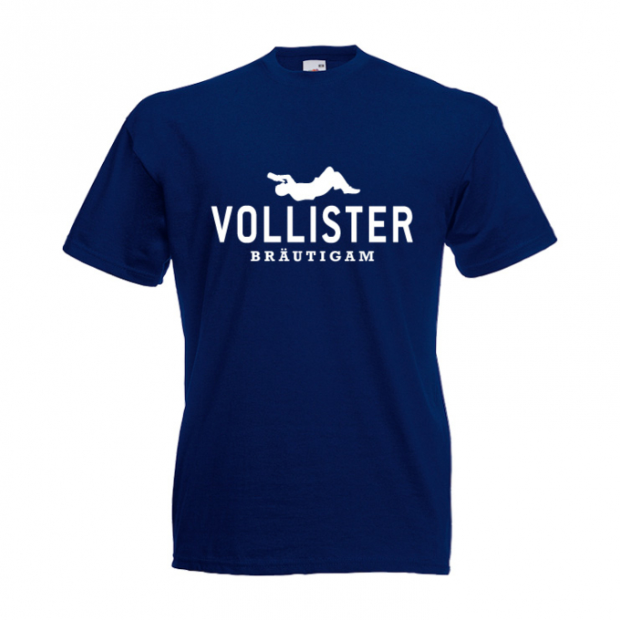 JGA Shirts JGA Shirt - Vollister Bräutigam/Partycrew