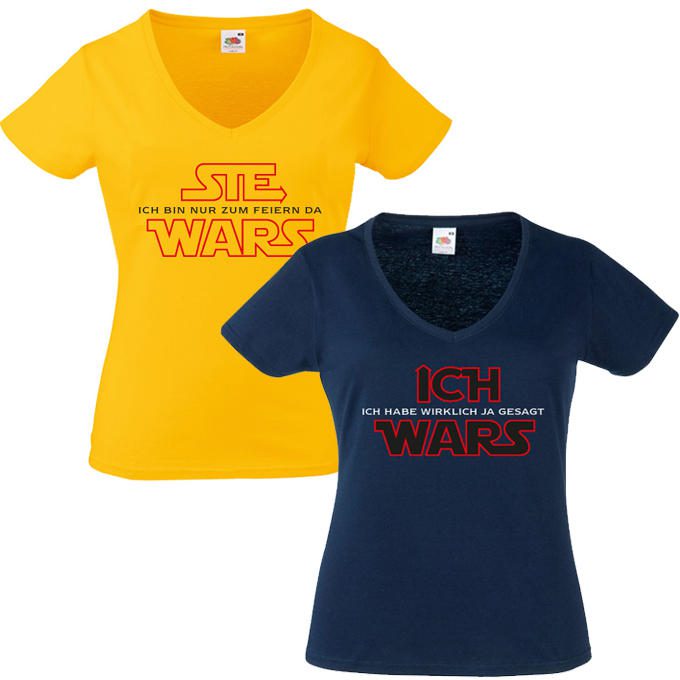 JGA Shirts JGA Shirt - Ich Wars - Sie Wars
