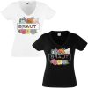 JGA Shirts JGA Shirt - Braut - Team Braut Bouquet