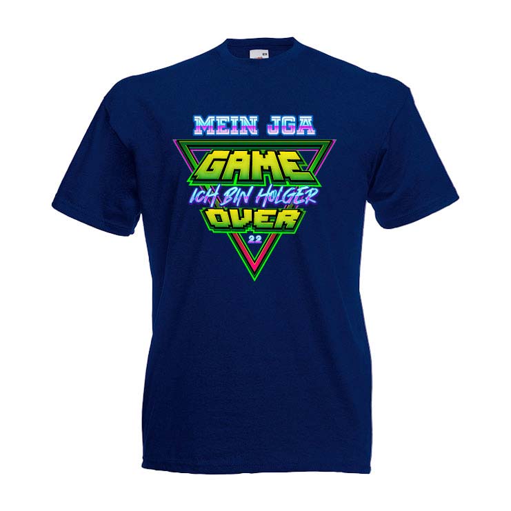 JGA Shirts JGA personalisiert - Game Over