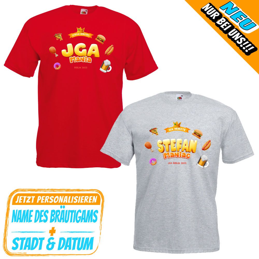 JGA Shirts JGA personalisiert - JGA Mania
