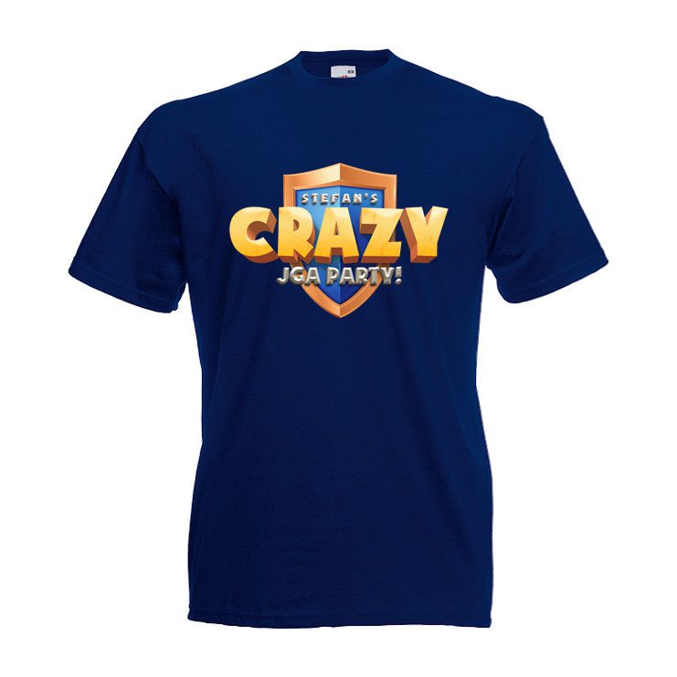 JGA Shirts JGA personalisiert - Names Crazy JGA-Party!
